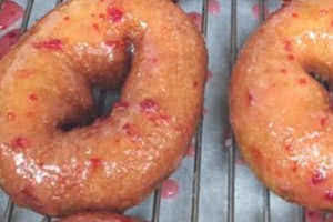 Strawberry Cream Donut