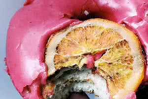 Blood Orange Donut