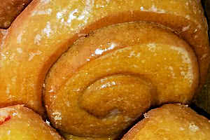 Glazed Cinnamon Roll