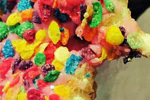 Fruity Pebbles Donut