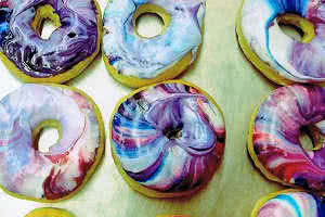 Tie-Dye Donuts