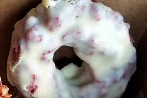 Cream Cheese Frosting Red Velvet Donut