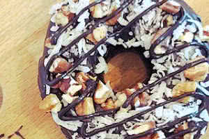 German Chocolate Donut