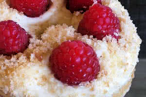 Raspberry Cheesecake Donut