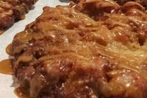 Apple Fritter with Caramel