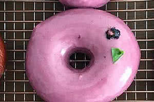 Blueberry Basil Donut
