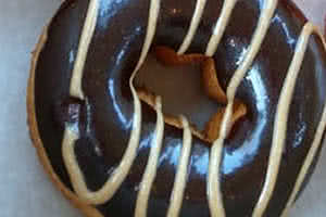 Chocolate Peanut Butter Donut