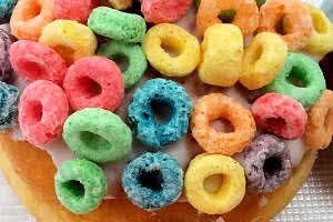 Fruit Loops Donut