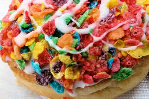 Fruity Pebbles Donut