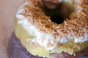 Banana Cream Pie Fancy Donut