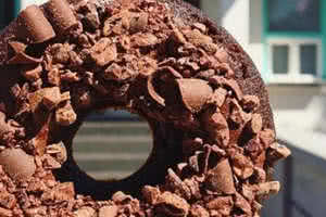 Chocolate Mocha Paleo Crusher Donut