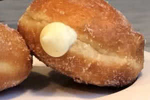 Vanilla Custard Donut