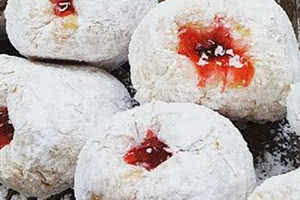 Powdered Jelly Donuts