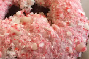 Peppermint Cake Donut