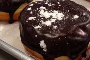 Chocolate Dipped Donut