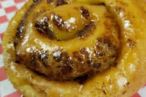 Pumpkin Roll Donut