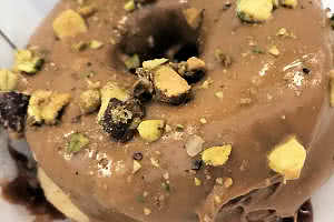 Pistachio Cookie Butter Donut