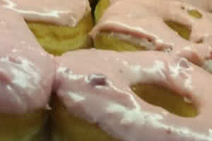 Pink Glazed Donut