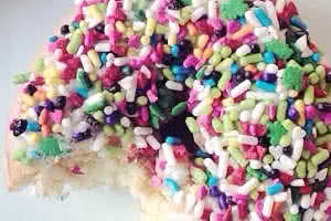 Rainbow Sprinkles Donut