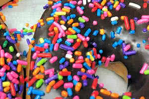 Chocolate Sprinkle Donut