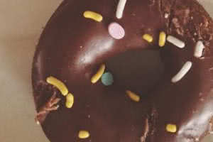 Chocolate Sprinkled Donut
