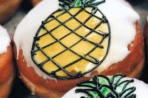 Pineapple Filled Donut