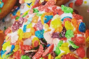 Fruity Pebbles Donut