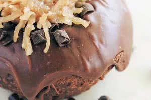 German Chocolate Donut