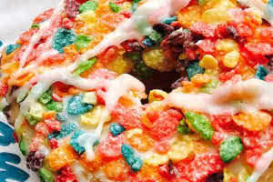 Fruity Pebbles Donut