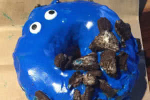 Cookie Monster Donut