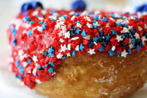 4th of July Cronut