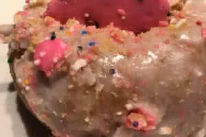 Circus Cookie Crumble Donut