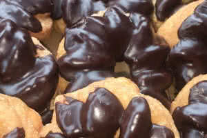 Chocolate Dipped Cruller