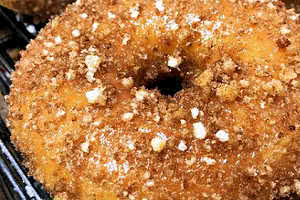 Cinnamon Crumb Honey Glazed Donut