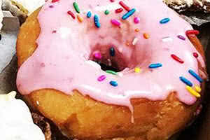 Pink Homer Donut