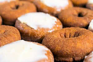 Pumpkin Spice Cake Donuts