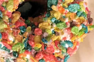 Fruity Pebbles Donut