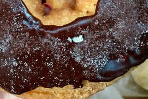 Chocolate Frost Donut