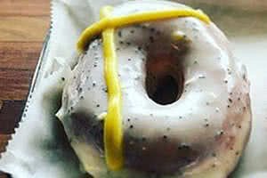 Lemon Poppyseed Donut