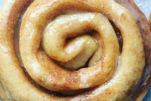 Glazed Cinnamon Roll