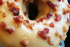 Maple Bacon Bits Donut