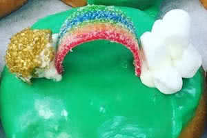 Rainbow Donut