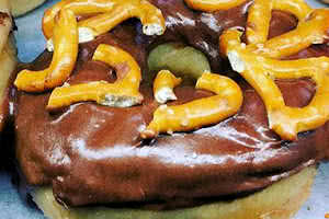 Chocolate Pretzels Donut