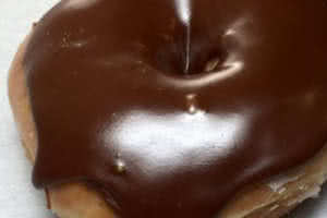 Chocolate Glazed Yeast Donut