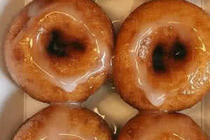 Mini Glazed Apple Cider Donuts