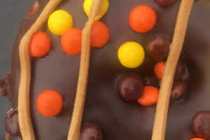 Reeses Pieces Donut