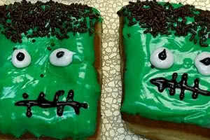 Frankenstein Donuts