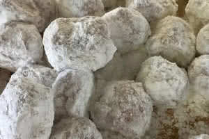 Powdered Sugar Donut Holes