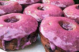 Blueberry Cake Donut