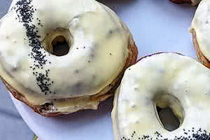 Lemon Poppyseed Donut